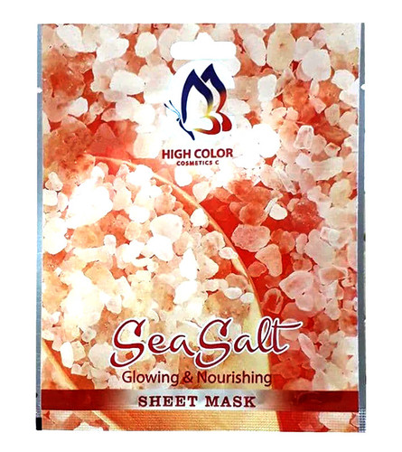 ماسک صورت ورقه ای نمک دریای های کالر HIGH COLOR