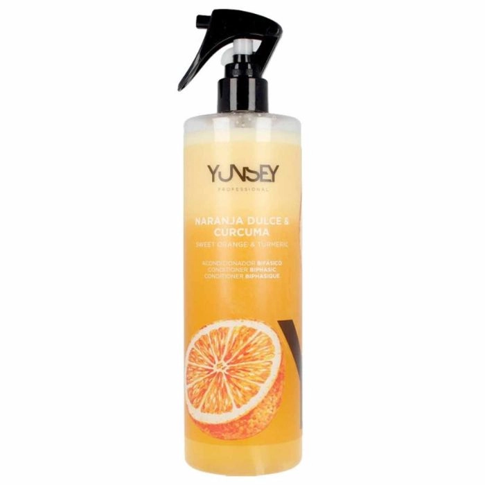 اسپری دو فاز حالت دهنده مو Naranja Dulce & Curcuma یانسی
